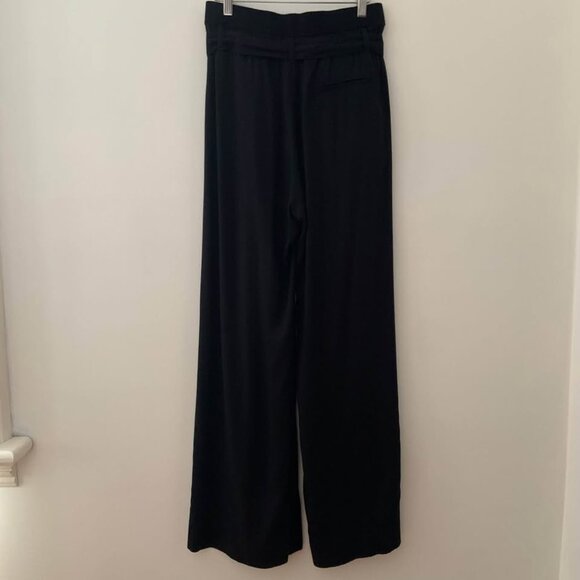 NWT Ann Demeulemeester Black Wide Leg Trousers - Picture 3 of 5